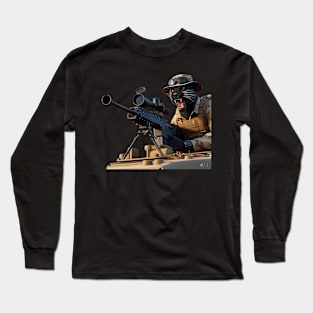 Patriot Panther by focusln Long Sleeve T-Shirt